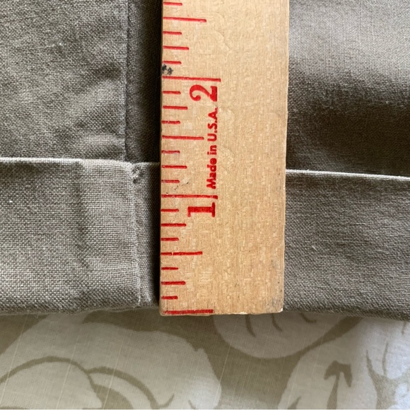 Essentials Sport Loafers Pants 12 Khaki Brown Y2K 90's Pleated front Cuffed legs - Picture 9 of 16